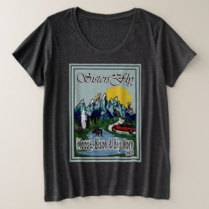 T - Shirt SOTF Elch, Bison & Big Horn Plus Größe