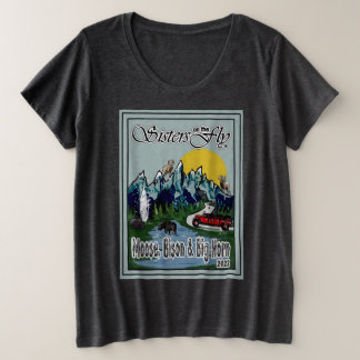 T - Shirt SOTF Elch, Bison & Big Horn Plus Größe