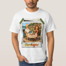 T-Shirt Souvenir der Dordogne - Reise Geschenk Fra