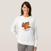T - Shirt Souvenir-Shirt: Women's Canada Maple Lea (Vorne ganz)