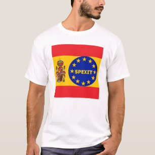 T - Shirt Spanisch Flag EU Spexit