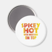 T-SHIRT Spicey Hot Magnet (Vorderseite/Rückseite)