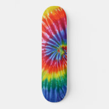 T-Shirt Spiralwirbel - Regenbogen