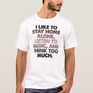 T-Shirt-Sprüche Zitat für lustige Introvertierte, T-Shirt