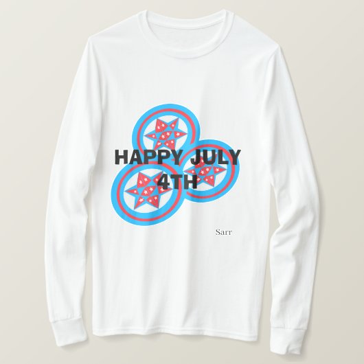 T - Shirt Stars Bangle Banner (Design vorne)