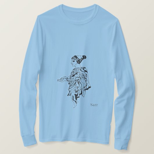 T-Shirt : Statue (Design vorne)
