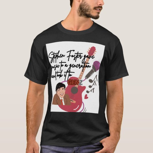 T-Shirt Stephen Foster (Vorderseite)