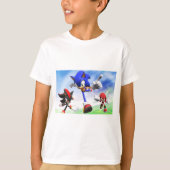 T-Shirt. Stil: Kids' Basic T - Shirt. Sonic T-Shirt (Vorderseite)