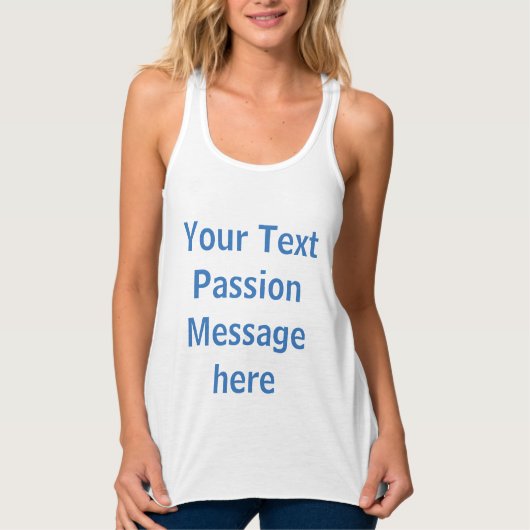 T - Shirt-Stile SCHÜTZEN TEXT ERSETZEN oder FOTO h Tank Top (Vorderseite)