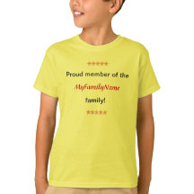 T - Shirt - stolze Familienangehörige