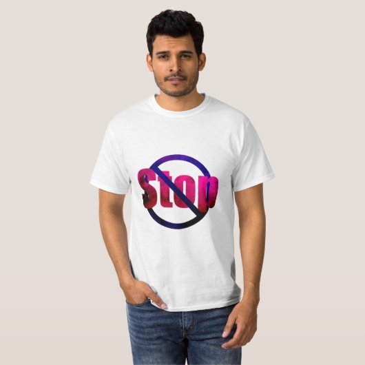 T - Shirt stoppen (Vorne ganz)