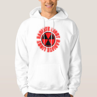 T-Shirt strahlt Licht aus Hoodie