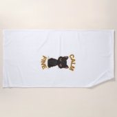 T-Shirt Strandtuch (Vorderseite)