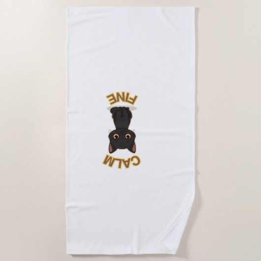 T-Shirt Strandtuch (Vorderseite)