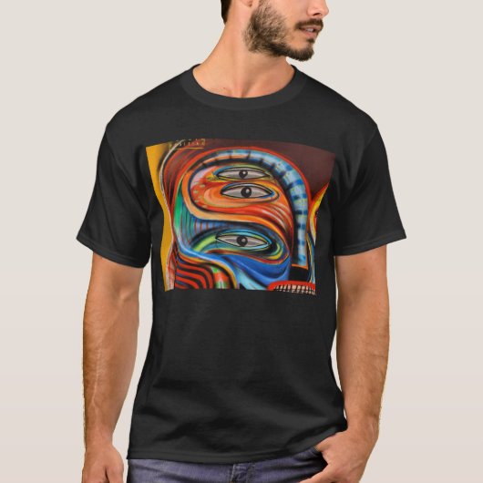 T-Shirt: Straßen-Kunst T-Shirt (Vorderseite)