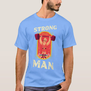 T - Shirt "Strong Man Costume Circus Carnival"6430
