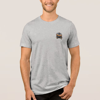 T-Shirt "Strong Silhouette" bleibe Tri-Blend Shirt