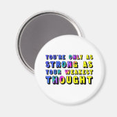 T-SHIRT Strong Think Magnet (Vorderseite/Rückseite)