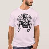 T-Shirt StrongMN N&B (Vorderseite)