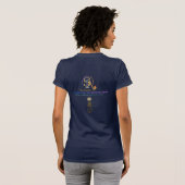 T-Shirt Studie Integrieren Anwenden Version 1 (Schwarz voll)