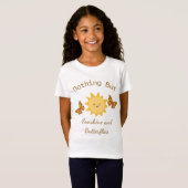 T - Shirt "Sunshine and Butterflies" (Vorne ganz)
