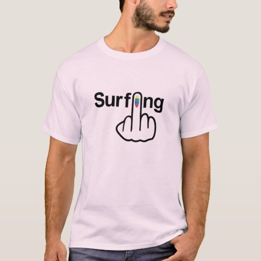 T - Shirt Surfing Dreh (Vorderseite)