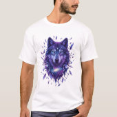 T-shirt Surreal Fox Design | Artistic Fantasy  (Vorderseite)