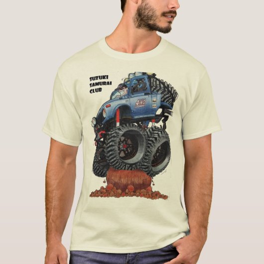 T shirt Suzuki Samurai Club (Vorderseite)