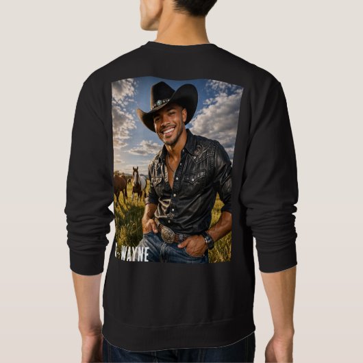 T-Shirt Sweatshirt (Rückseite)