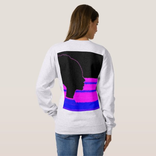 T-Shirt Sweatshirt (Schwarz voll)