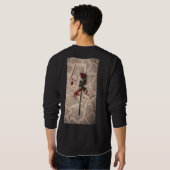 T-Shirt Sweatshirt (Schwarz voll)