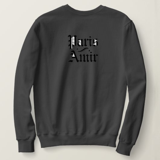 T - Shirt Sweatshirt (Design Rückseite)