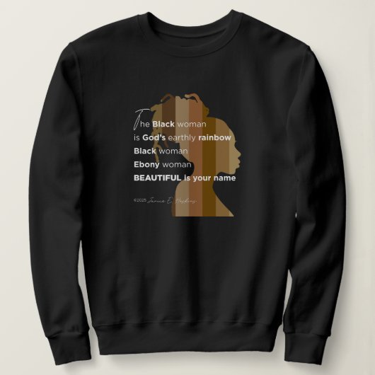 T-Shirt-Sweatshirt Sweatshirt (Design vorne)