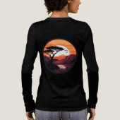 T - Shirt Sweatshirt Tri-Blend Shirt (Rückseite)