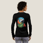 T - Shirt Sweatshirt Tri-Blend Shirt (Voller Rückseite)