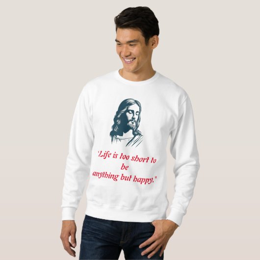 T - Shirt & Sweatshirts mit Jesus. (Vorne ganz)