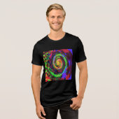 T - Shirt Swirl multicolore (Vorderseite voll)