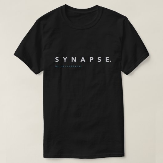 T-Shirt SYNAPSE (Design vorne)
