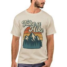 T-Shirt "Take a Hike" – Outdoor-Hiking-Shirt