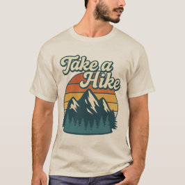 T-Shirt "Take a Hike" – Outdoor-Hiking-Shirt