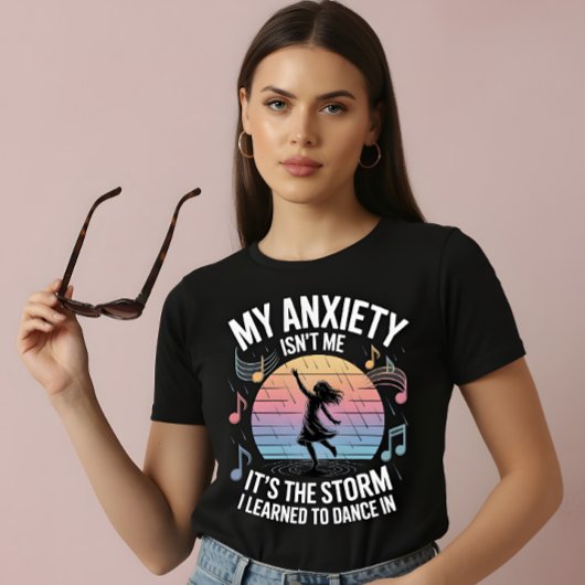 T-Shirt Tanzen Durch Angst