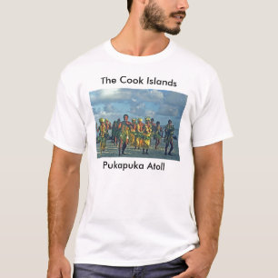 T - Shirt, Tänzer, Pukapuka Atoll, die Koch-Insel T-Shirt