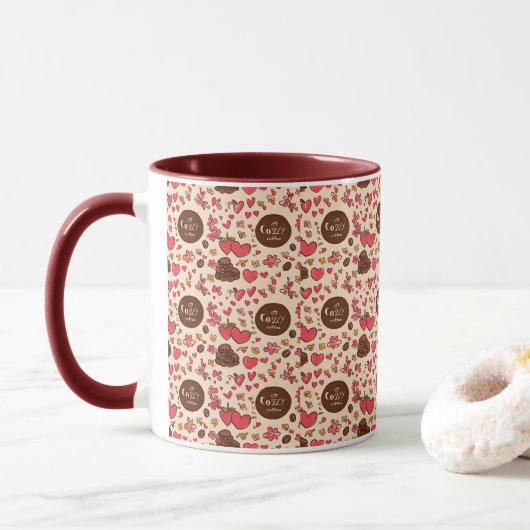 T - Shirt Tasse (Mit Donut)