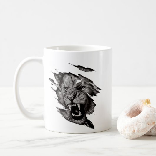T - Shirt-Taste Kaffeetasse (Mit Donut)
