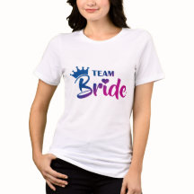 T-Shirt Team Bride, ausgezeichnet durch sein fanta