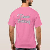 T - Shirt Team Britney (Rückseite)