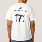 T-Shirt Team FFSR Nicolas HPX Name (Rückseite)