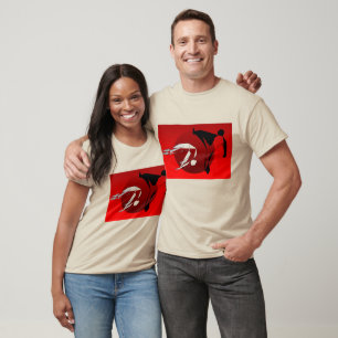 T-Shirt tee martial arts capoeira ax