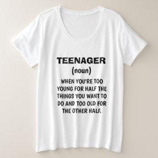 T - Shirt "TEENAGER DEFINITION"