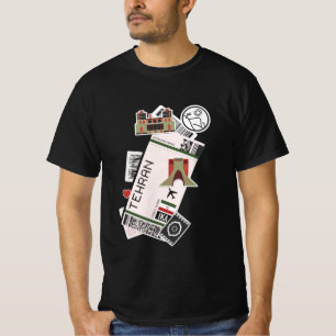 T Shirt tehran iran persia travel